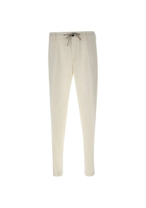 Eleventy drawstring flap trousers - Neutrals