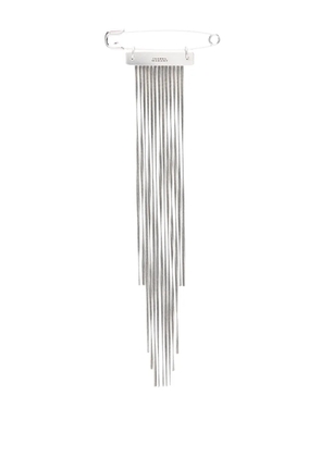 ISABEL MARANT tassel brooch - Silver