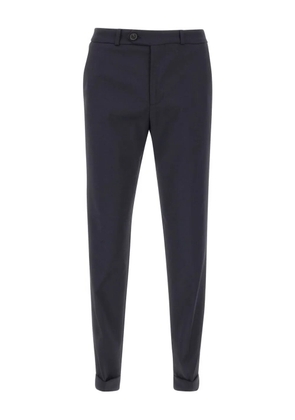 RRD cuffed-hems logo-patch trousers - Blue