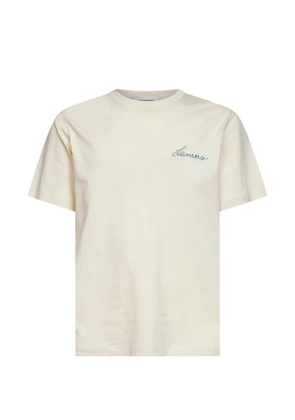 Laneus printed T-shirt - Neutrals