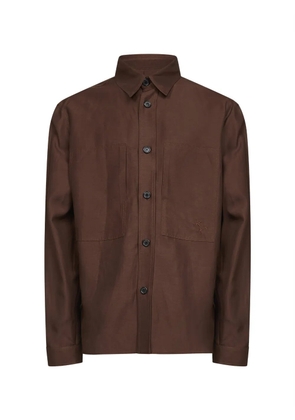 Laneus pocket shirt - Brown