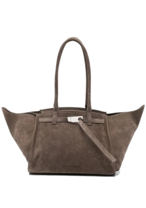 Benedetta Bruzziches logo-patch tote bag - Brown