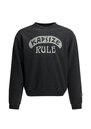 KAPITAL logo-print sweatshirt - Black