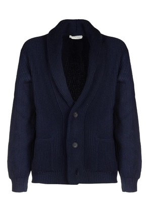 Filippo De Laurentiis shawl-collar cardigan - Blue
