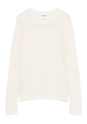 Maison Etoile round-neck long-sleeve sweater - Neutrals