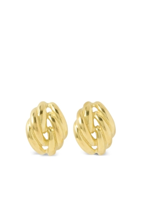YSSO mini Clos stud earrings - Gold