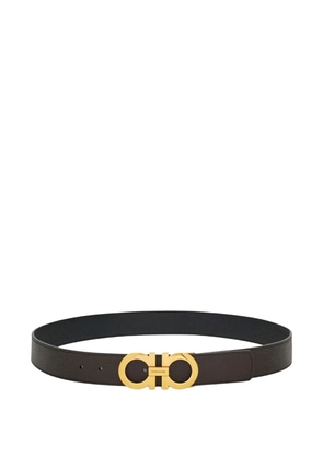 Ferragamo Gancini leather belt - Brown