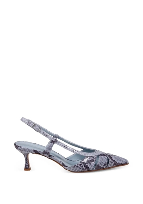 Sergio Levantesi cutout strap pumps - Blue