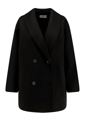 THE DYNAMIS STUDIO buttoned coat - Black