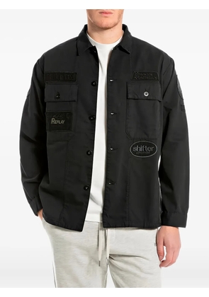 Replay patch-pocket shirt - Black