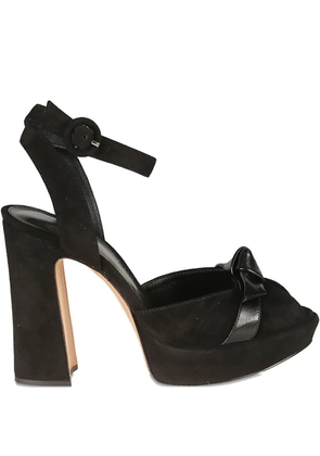 Alexandre Birman 120mm bow-detail platform sandals - Black