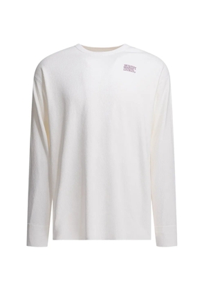 KAPITAL textured long-sleeve T-shirt - Neutrals