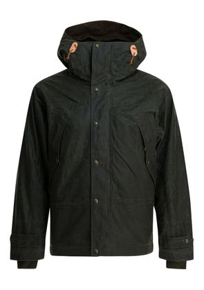 Ceccarelli panelled hooded jacket - Green