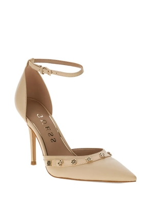 GUESS USA Nanae 4G Peony heeled sandals - Neutrals