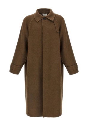 The Row Kenet button-closure coat - Brown