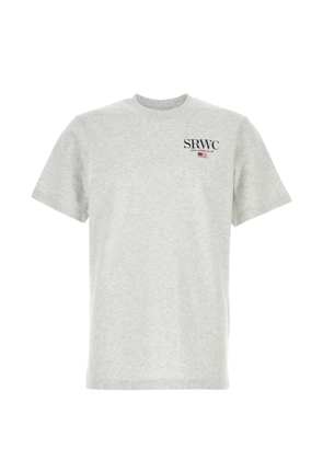 Sporty & Rich logo-print T-shirt - Grey