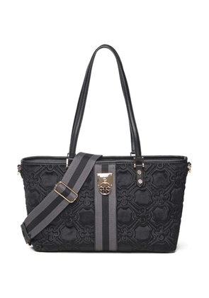 V°73 Cate quilted-effect tote bag - Black