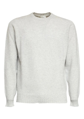 Filippo De Laurentiis crew-neck long-sleeve sweater - Grey