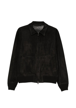 Salvatore Santoro suede jacket - Black