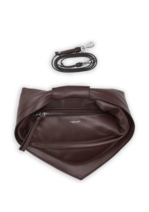 FEDERICO CINA knotted tortellino shoulder bag - Brown