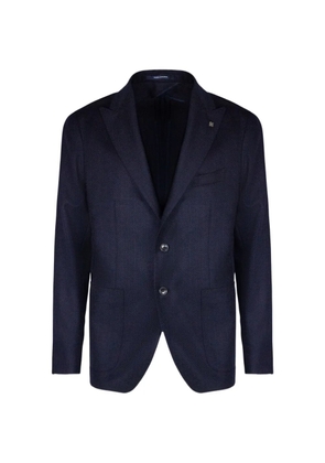 Tagliatore virgin wool blazer - Blue