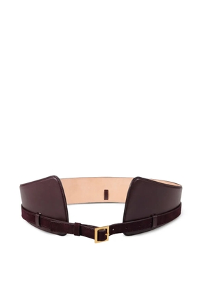 amato daniele buckle-fastening belt - Red
