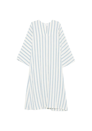 BONDI BORN Finn striped V-neck maxi dress - Neutrals