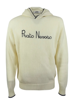 JURTA ribbed hem hoodie - Neutrals