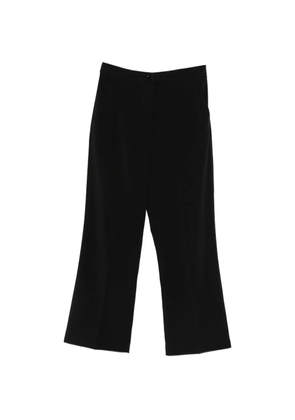 Patrizia Pepe crepe cropped trousers - Black