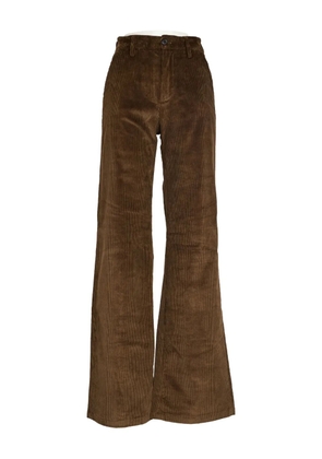 Department 5 corduroy flared trousers - Brown