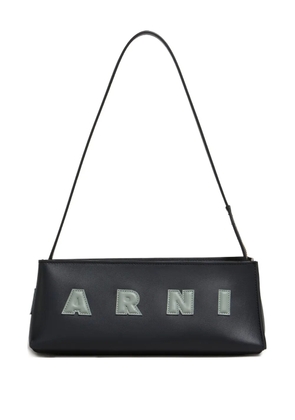 Marni Museo logo-appliqué shoulder bag - Black