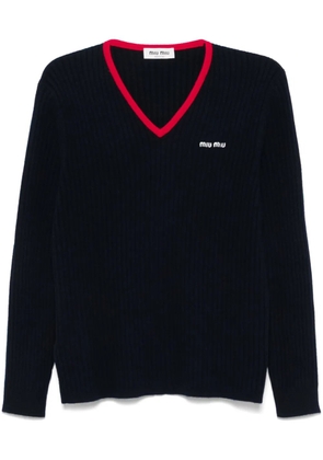 Miu Miu cashmere sweater - Blue