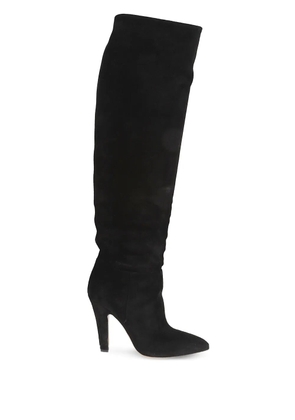 Paris Texas 100mm leather boots - Black