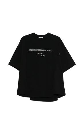 Undercover logo-detail T-shirt - Black