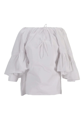 MERYLL ROGGE ruffle-sleeve blouse - White