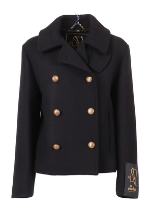 Sealup Teodora buttoned pea coat - Black
