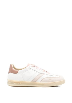 Woolrich striped sneakers - White