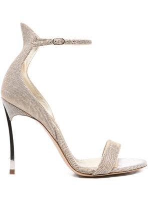 Casadei 120mm Cappa Blade Stratosphere sandals - Grey