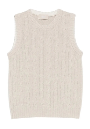 Drumohr cable-knit top - Neutrals