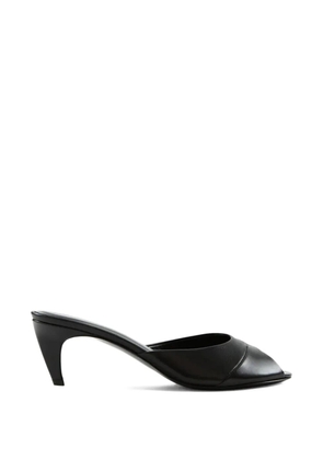 Jude patent-leather sandals - Black