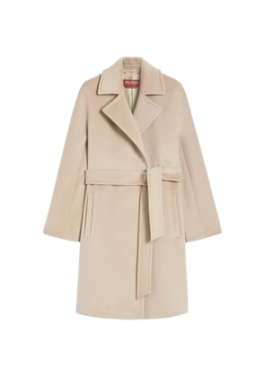 Max Mara wool belted coat - Neutrals