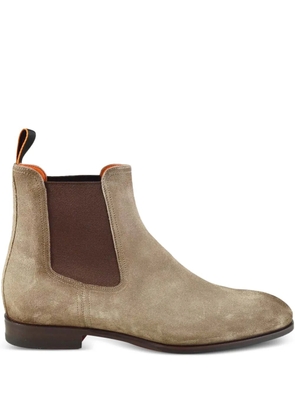Santoni Archerboot pull-tab Chelsea boots - Neutrals