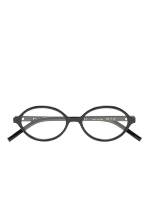 Kaleos Dottie oval-frame glasses - Black