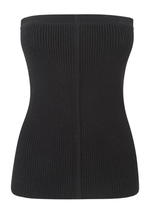 Rick Owens ribbed tube top - Black