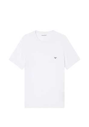 Ea7 Emporio Armani logo-print T-shirt - White