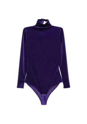 Atu Body Couture turtleneck long-sleeved bodysuit - Purple