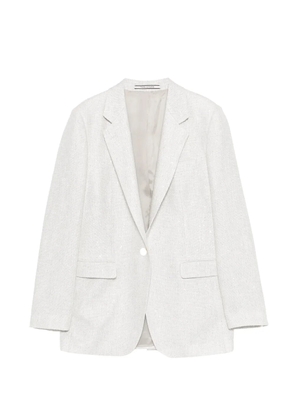 Tagliatore pocket single-breasted blazer - Grey