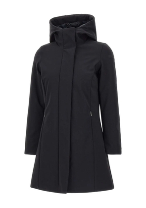 RRD wraparound-hood down coat - Black