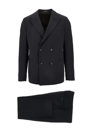 Emporio Armani double-breasted suit - Blue