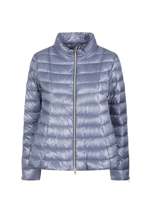 Herno quilted short coat - Blue